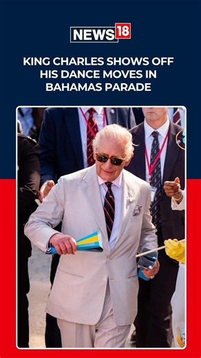 King Charles Shows Off His Dance Moves At Colourful Bahamas Parade | Viral Royal Moment | N18S