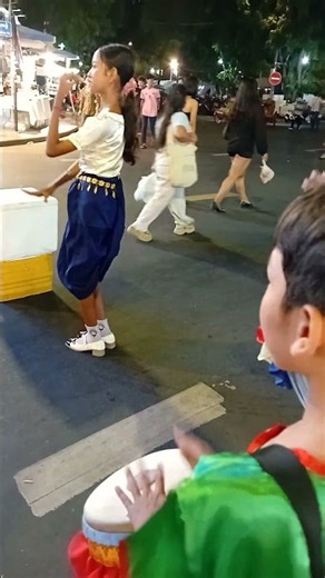 Impressive Drumming Skills by Cambodian Village Boy #drummer #dancer #cambodian #shorts