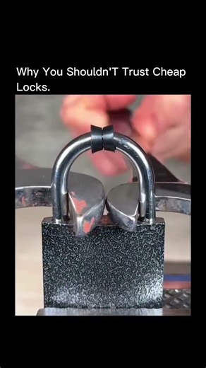 This Lock Looked Strong… Until Physics Got Involved
