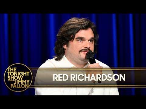 Red Richardson Stand-Up: Phone Addiction, Shark Attacks | The Tonight Show Starring Jimmy Fallon