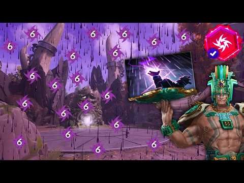 CHAAC ECHO RAIN IS INSANE TICK DPS NOW! CRAZY SYNERGY! - SMITE 2 Chaac Gameplay