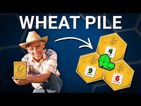 Who Plays This Monster Wheat Pile? Pro Catan Gameplay