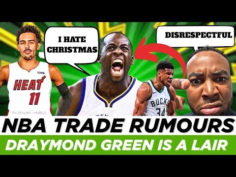 Draymond Throws Major Fit on Christmas?! Giannis & Trae Trade Explosive Rumors!