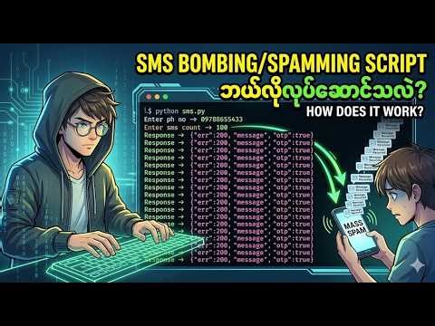 How SMS Spamming/Bombing Attacks & Scripts works ?