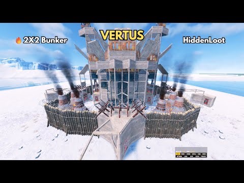 🔥VERTUS – Perfect 2x2 Bunker TC & Loot - OpenCore | Rust Base Design 2026 #rust 