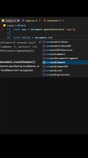 JAVASCRIPT CSS & HTML | DOM
