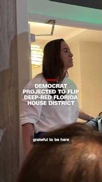 Democrat projected to flip deep-red Florida House district