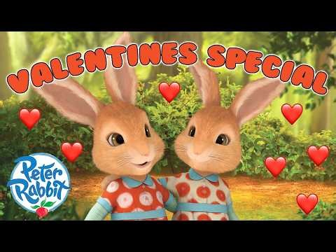 ‪@OfficialPeterRabbit‬ | 💌✨ Valentine's Day Special 🐰♥️ | 1+ Hour | Cartoons For Kids