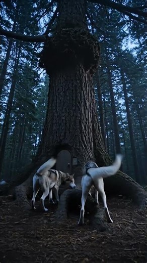 Hunted by Wolves: The Race for Survival in a Hidden Treehouse!