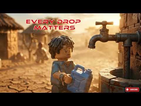 LEGO Short Film | Rainwater Harvesting | Water Awareness Animation #legoanimation