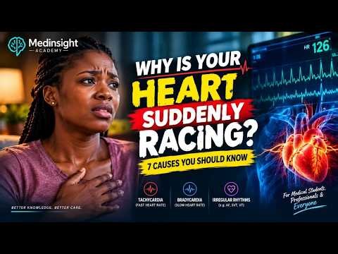 🫀 Cardiac Arrhythmias Explained: ECG, Causes & Heart Rhythm Disorders