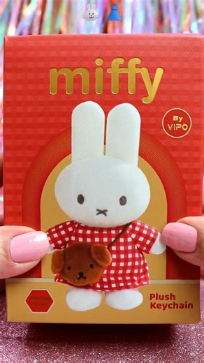 ASMR UNBOXING Miffy Plush Keychain Blind Box Review ❤️#shorts #asmr #miffy #trending #cute #viral