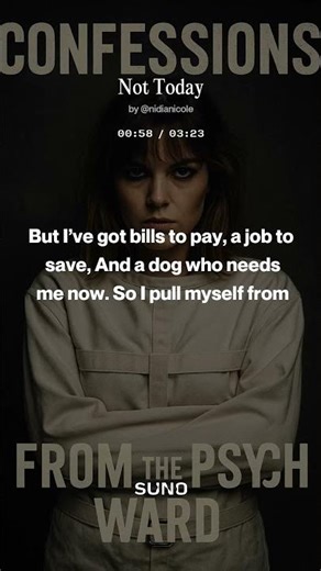 But I’ve got bills to pay, a job to save, And a dog who needs me now