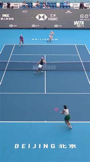 Into the last dance🔥Katerina Siniakova and Zhang Shuai defeat Routliffe/Sutjiadi 6-4, 6-2!#ChinaOpen