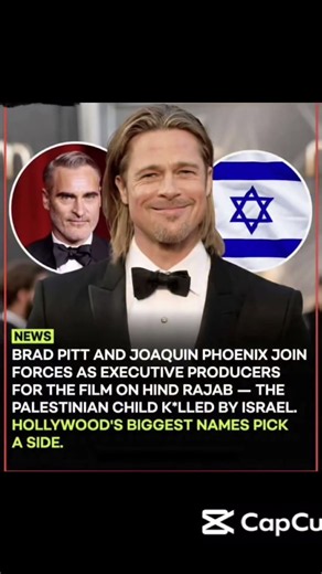 Brad Pitt and Joaquin Phoenix have reportedly joined as executive producers on a film centered