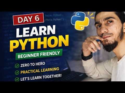 Learn Python With Me 💻 | Day 6 | Variables Basics for Beginners