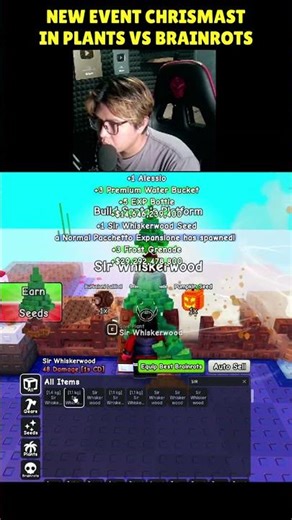 NEW EVENT CHRISMAST IN PLANTS VS BRAINROTS