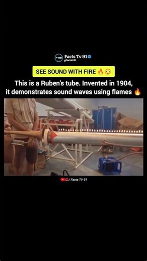 This Tube Lets You See Sound Waves 🔥