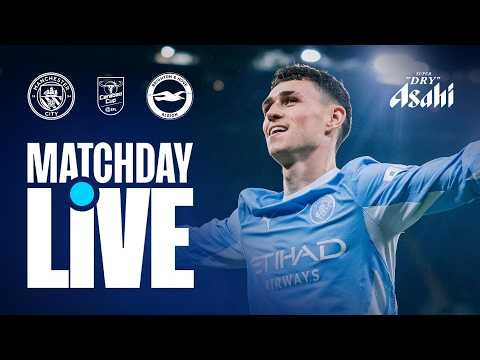 MATCHDAY LIVE! Man City v Brighton | Carabao Cup