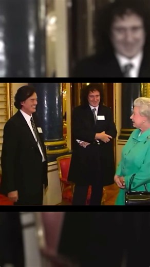 Queen Elizabeth Meets Jimmy Page, Eric Clapton and Jeff Beck