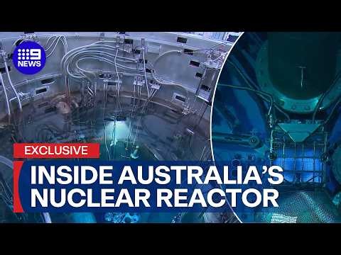 Australia's only operating nuclear reactor: How it saves lives every year | 9 News Australia