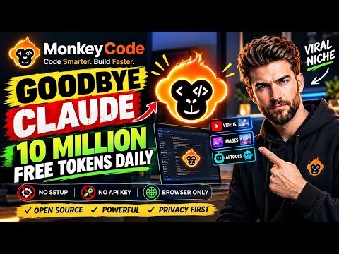 Goodbye Claude Code? Get 10 MILLION FREE Tokens Every Day with MonkeyCode! 🔥