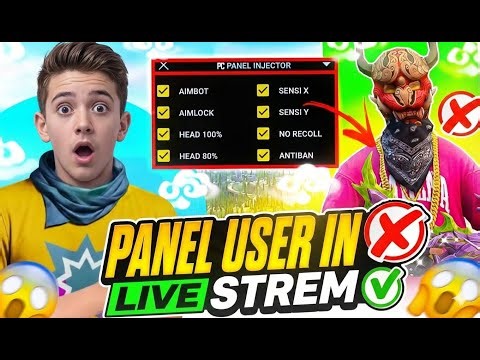 We Caught The Biggest Panel User In Our Streem | Free Fire Panel User Exposed | Garena Free Fire