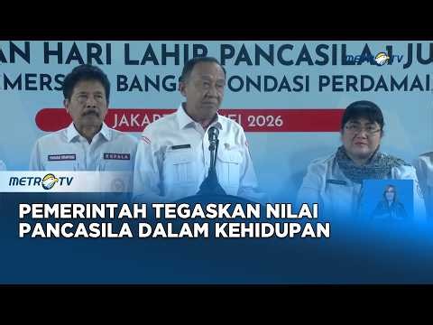 Pemerintah Tekankan Nilai Pancasila Dalam Kehidupan