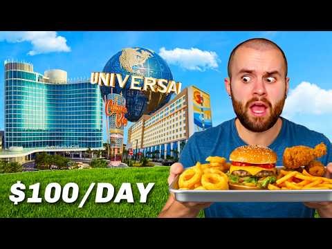 I stayed at Universal Studios BUDGET Hotels for 4 DAYS (and tried all the food)