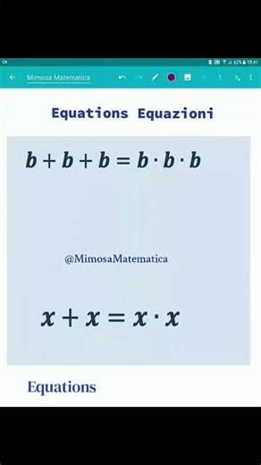 #accadeoggi Solving Equations, Mathematics, Mathgcse, Satmath, How to solve Equations, Equazioni, TOLC, #30secondsmath #mathematics #equations #mathexams