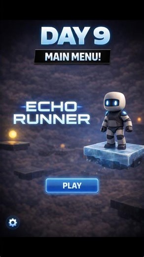 Day 9 of making a game in 60 days #game #gamedev #indegame #echorunner #gamedevblog