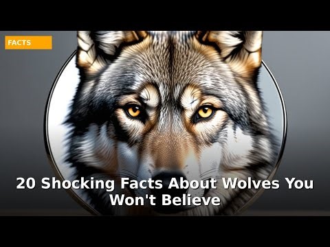 20 Shocking Facts About Wolves You Won't Believe 🐺