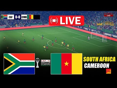 🔴LIVE : SOUTH AFRICA vs CAMEROON | eFootball PES 21 Simulation Prediction Gameplay PC