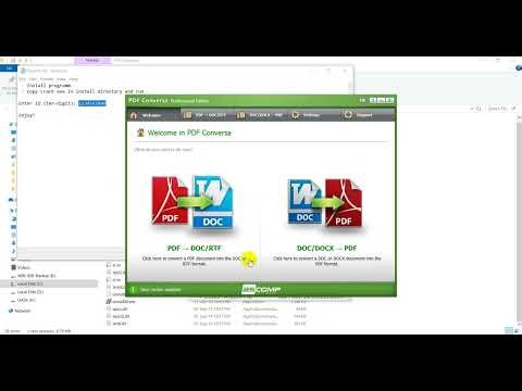 How to install PDF Conversa Professional 2024