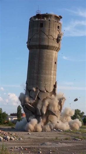 Building Demolished in 5 Seconds! Controlled Explosion 🤯