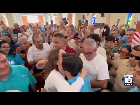 Venezuelans in South Florida respond to news of Machado’s return