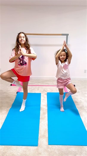 Our First Yoga Class