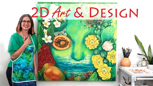 OUTSCHOOL CLASS! 2D Art & Design: The Elements of Design (Ages 12-17)