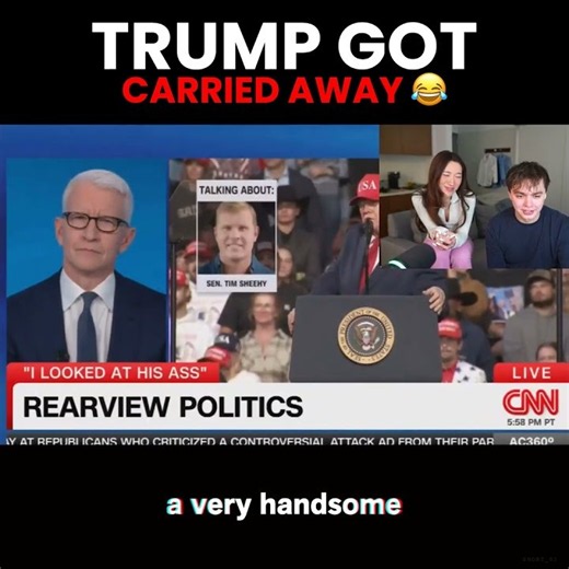 Trump Gives CNN Plenty Of Awkward Material