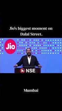 Akash Ambani's Speech at Jio's Historic IPO Listing | Mukesh Ambani #mukeshambani #reliancegroup