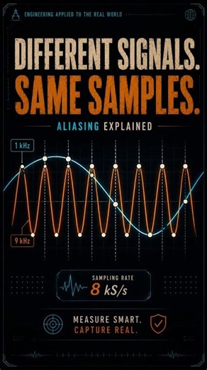 How Can 1 kHz and 9 kHz Produce the Same Samples? | Aliasing Explained