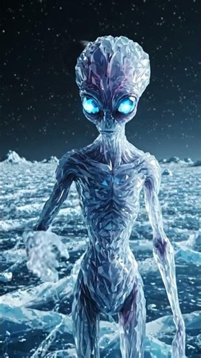 An alien from Pluto ! “Crystal”