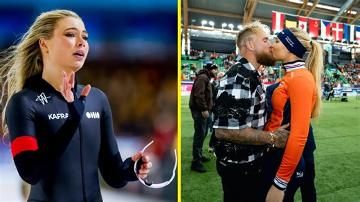 Jake Paul sends emotional message to fiancé Jutta Leerdam as she gives update on Olympic qualification