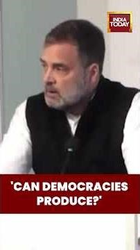 Can Democracies Produce?: Rahul Gandhi's Berlin Speech | India Today