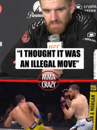 Edmen Shahbazyan in Brunno Ferriera oblique KICK ‘I thought it was an illegal move’ at UFC 331 Full video at MMACrazy on YouTube ▶️ #UFC #UFC331 #EdmenShahbazyan #BrunnoFerreira
