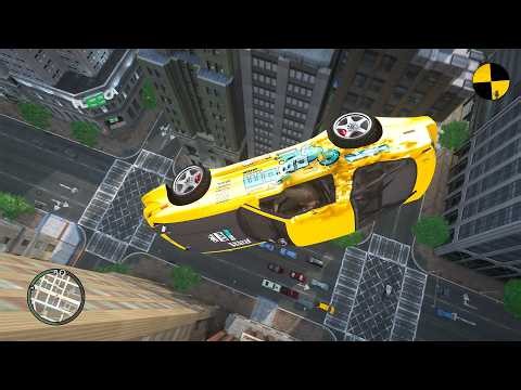 GTA 4 Crash Testing Real Car Mods Ep.144