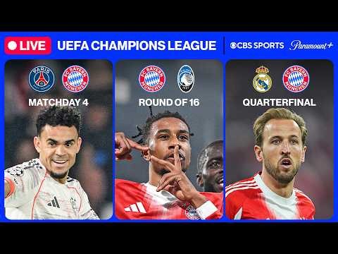 BAYERN ROAD TO THE SEMIFINAL | ⭐ UEFA Champions League 24/7 ⭐ | CBS Sports Golazo