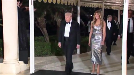US President Donald Trump and First Lady Melania Trump arrived at Mar-a-Lago for the New Year’s Eve celebration, where President Trump said his wish for 2026 is "peace on Earth" (Source: Rapid Response 47/ X) | WION