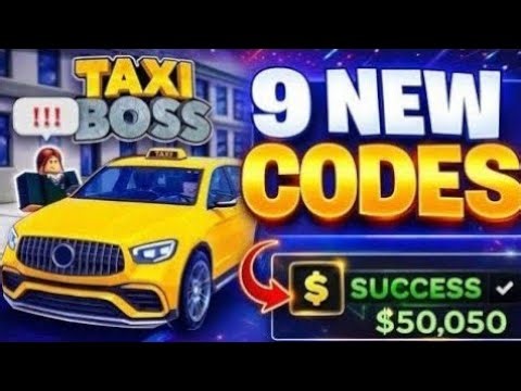 ⚠️NEW!! [CODE] ⚠️ TAXI BOSS CODES APRIL 2026 | ROBLOX TAXI BOSS CODES 2026