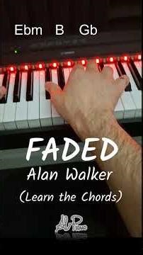 FADED - Alan Walker (Learn the Chords) - AL Piano